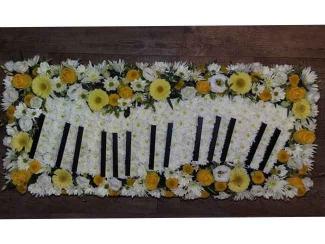Floral Musical Keyboard
