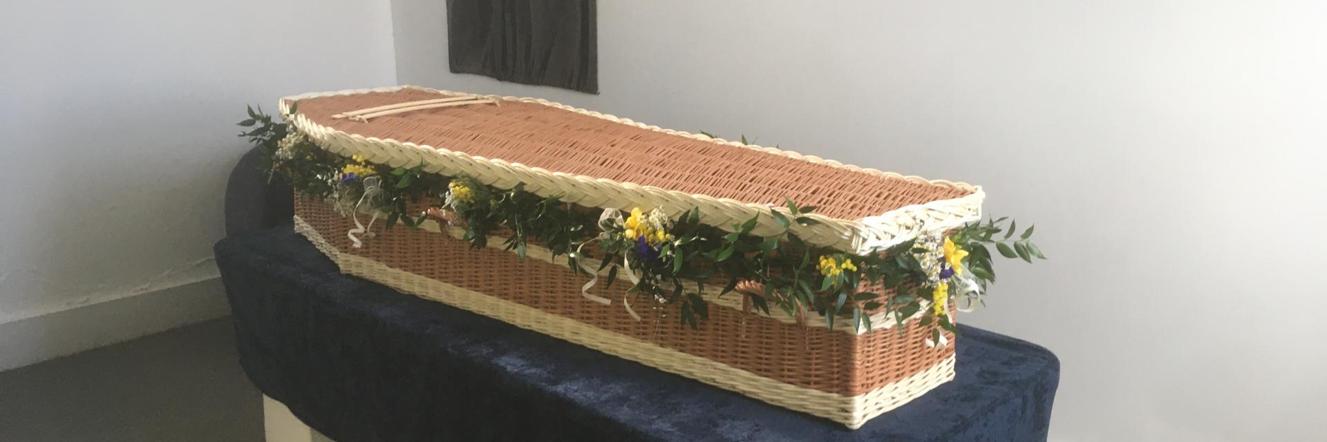 Coffins and caskets fro Saints funerals in Cornwall