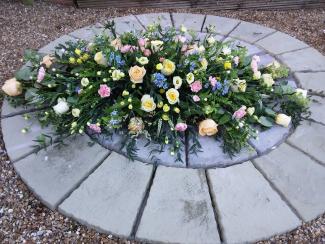 Colourful Coffin Spray