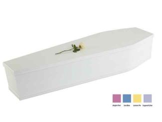 Coloured Veneer Coffin