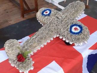 Floral Aeroplane Tribute