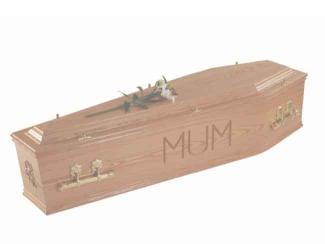 Personalised Solid Coffin