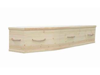 Pine Eco Solid Coffin
