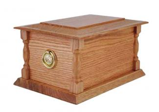 Malvern Oak Wooden Casket