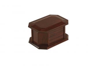 Selby Mahogany Wooden Casket